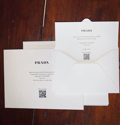 prada fashion show invitation|devil wears prada fashion show.